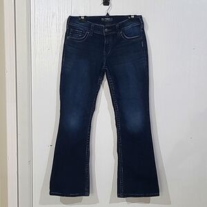Silver Suki Surplus Boot Cut Flap Pocket Jeans 30x30